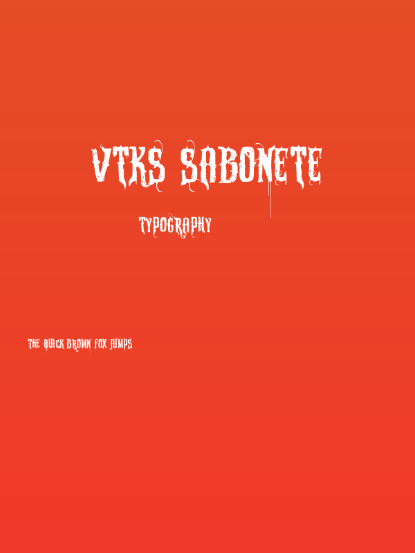 VTKS SABONETE Poster