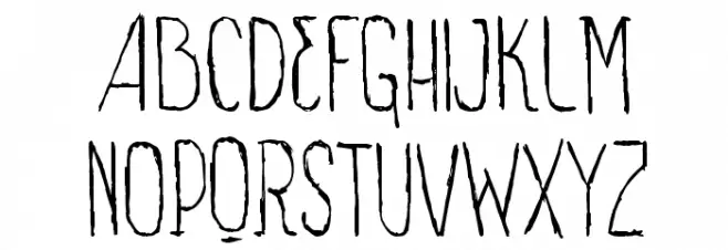 VTKS SIGN OF TIMES Schriftart Groß
