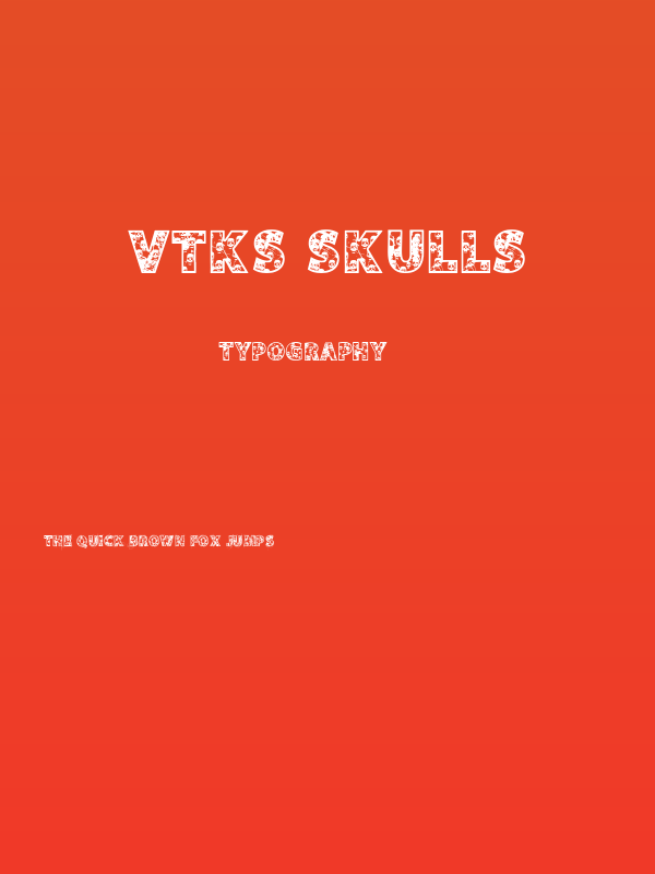 VTKS SKULLS Poster