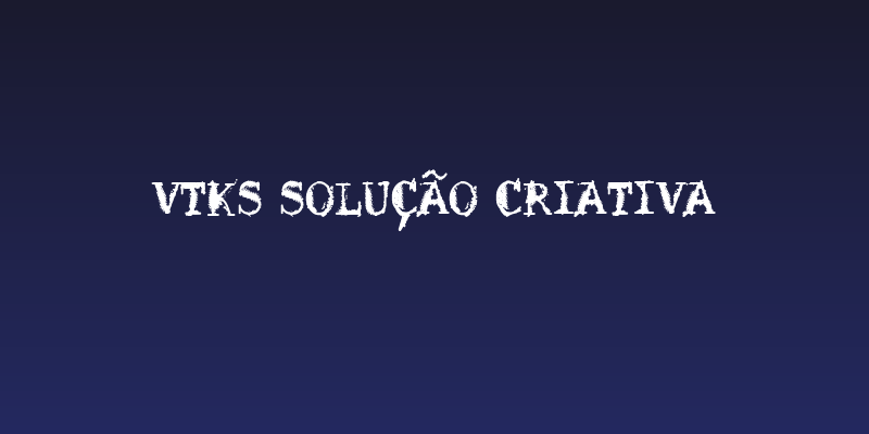 VTKS SOLUÇÃO CRIATIVA Social Header
