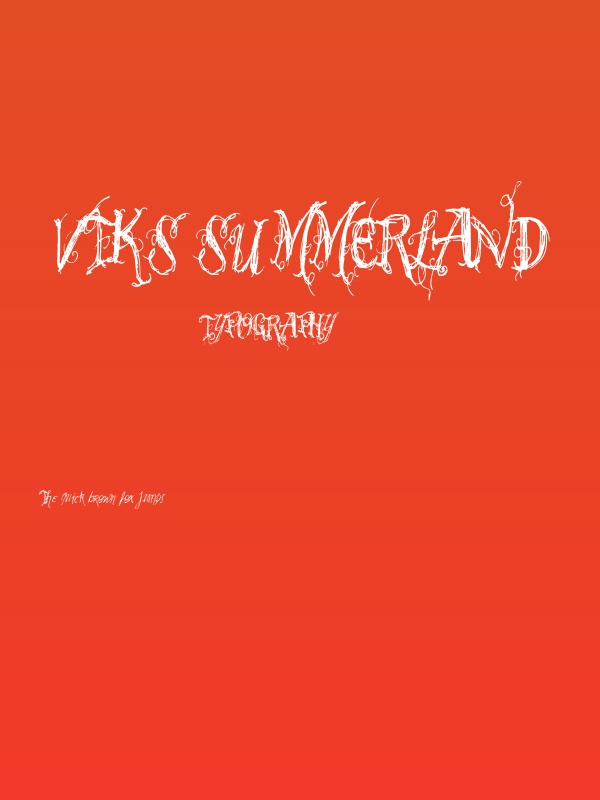 VTKS SummerLAnd Poster