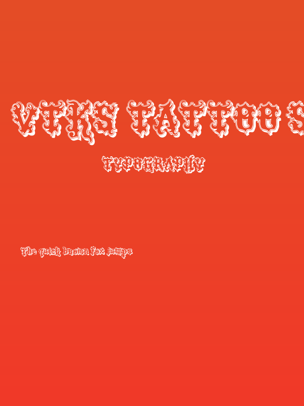 VTKS Tattoo Shadow Poster