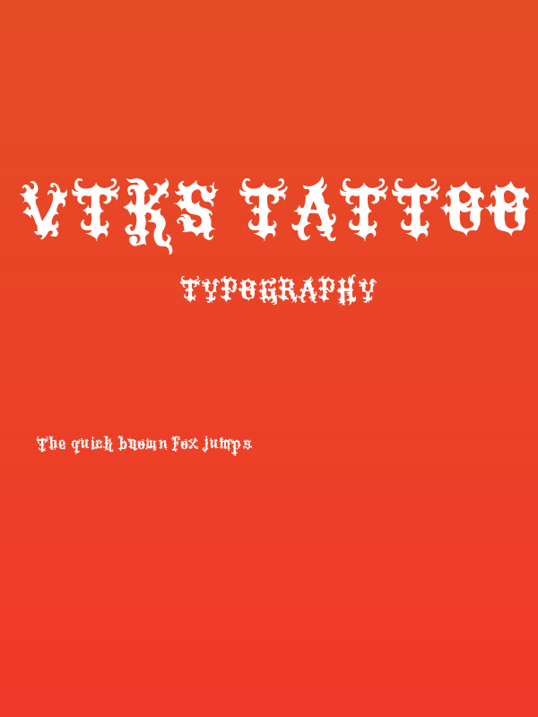 VTKS Tattoo Poster