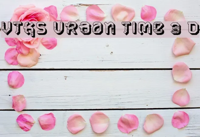 VTKS URBAN TIME 3 d Example 1
