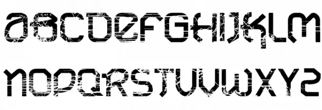VTKS URBAN TIME Шрифта ВЕРХНИЙ