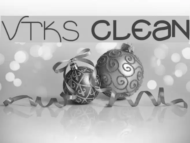 VTKS clean Schriftart examples