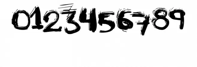 VTKS  mural Font OTHER CHARS