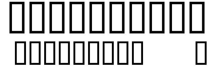 VTMeiOrnaments Font OTHER CHARS