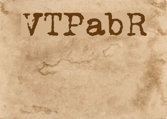 VTPortableRemington Font examples