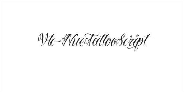 Vtc-NueTattooScript Logo
