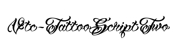 Vtc-TattooScriptTwo  Free Fonts Download