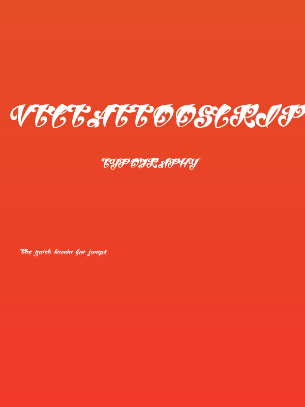 VtcTattooScriptThree Poster