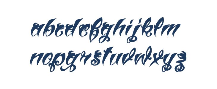 VtcTattooScriptThree Lowercase