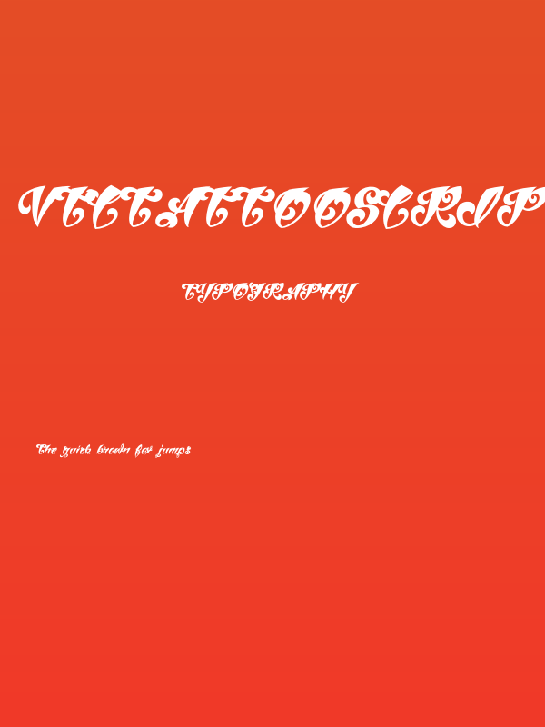 VtcTattooScriptThree Poster