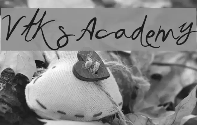 Vtks Academy Font examples