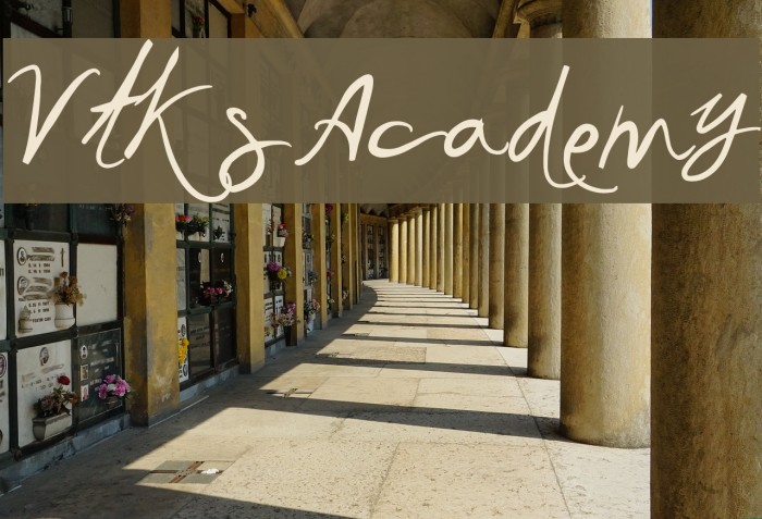 Vtks Academy Font examples