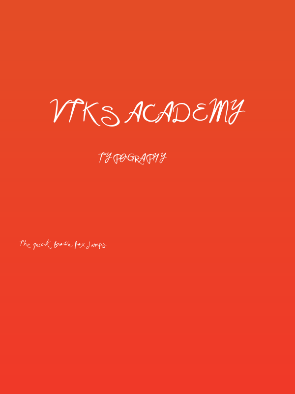 Vtks Academy Poster