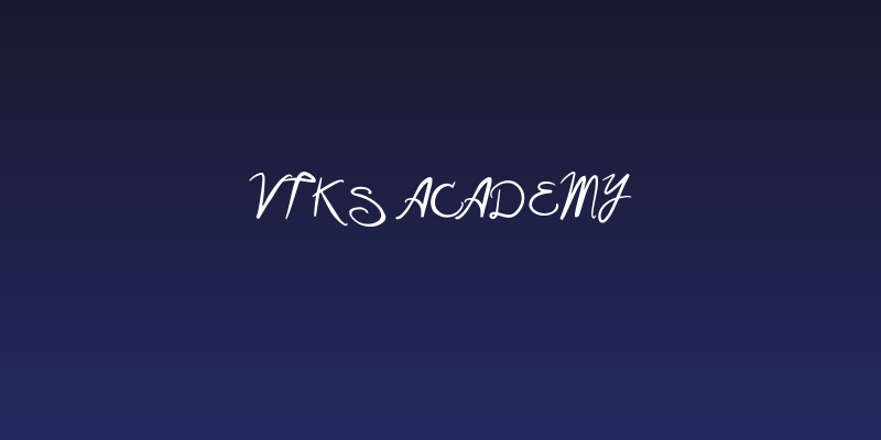 Vtks Academy Social Header
