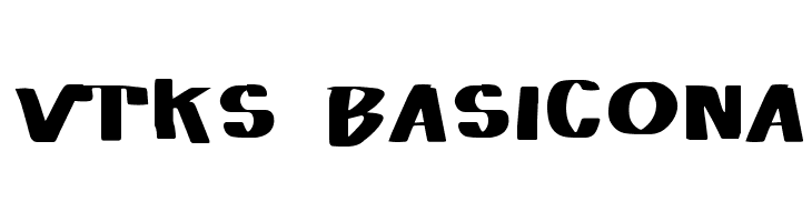 Vtks Basicona  フリーフォントのダウンロード