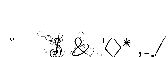 Vtks Beautiful Dreams Font OTHER CHARS