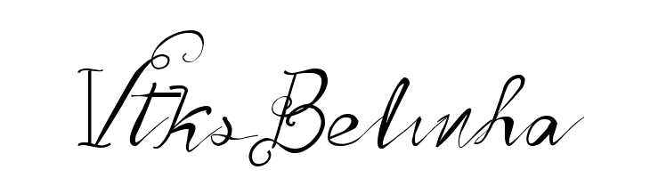 Vtks Belinha  Free Fonts Download