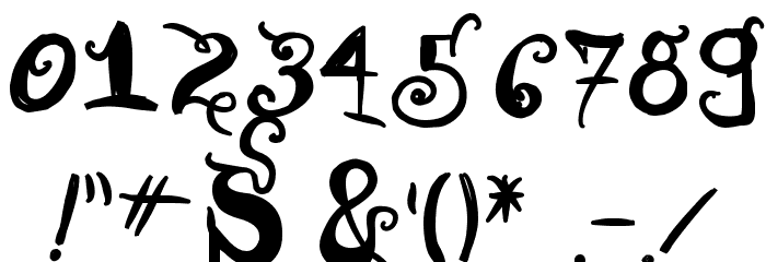 Vtks Black Font OTHER CHARS