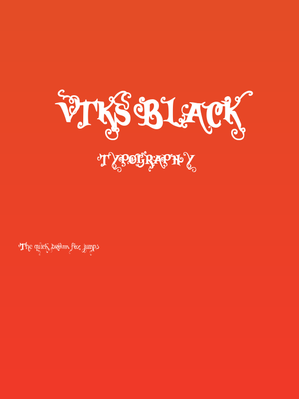 Vtks Black Poster