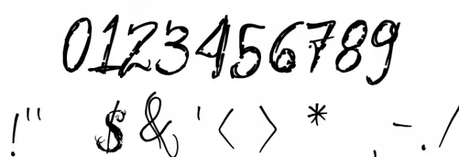 Vtks Blank Font OTHER CHARS