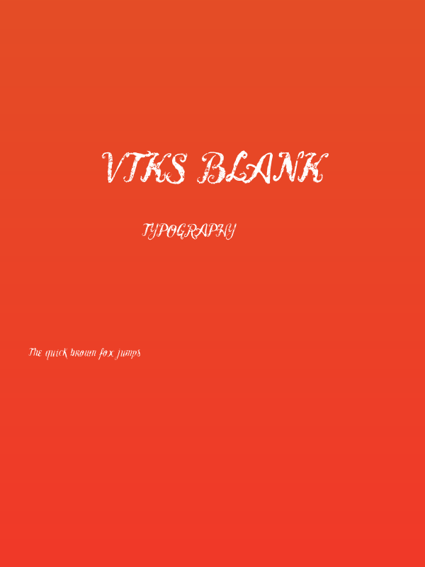 Vtks Blank Poster