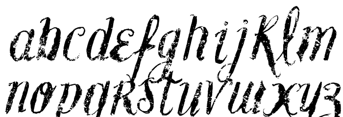 Vtks Blank Font LOWERCASE