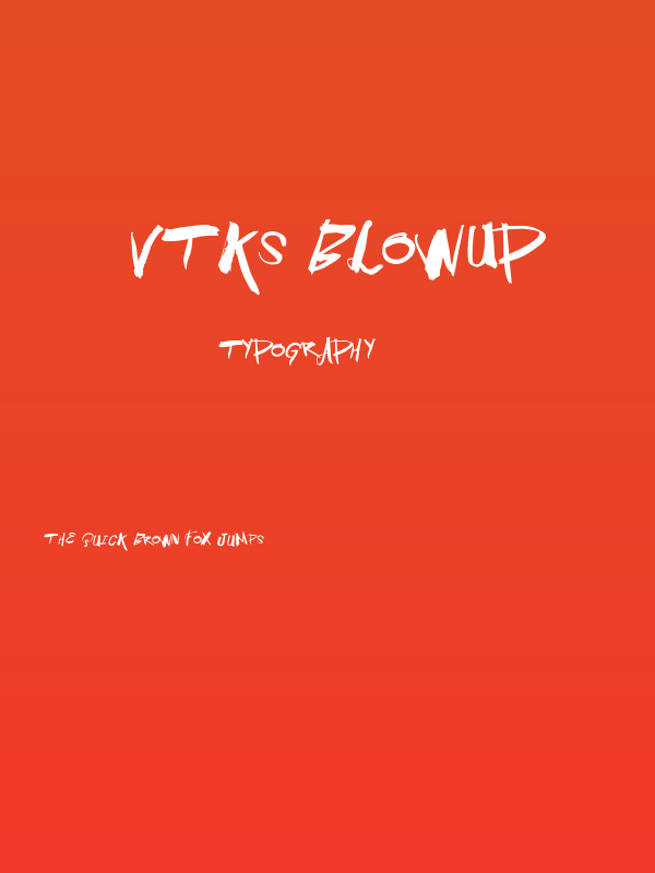 Vtks BlowUp Poster