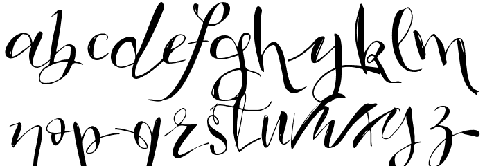 Vtks Brilhante 2 Font LOWERCASE