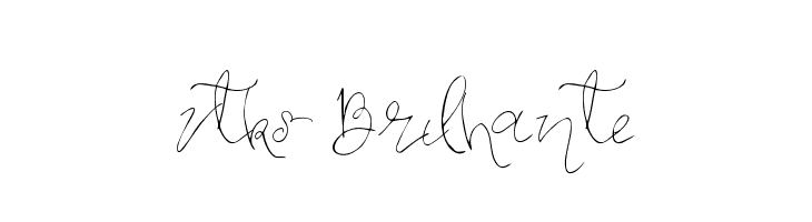 Vtks Brilhante  font caratteri gratis