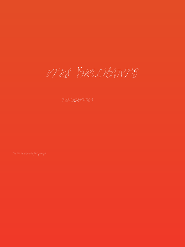 Vtks Brilhante Poster