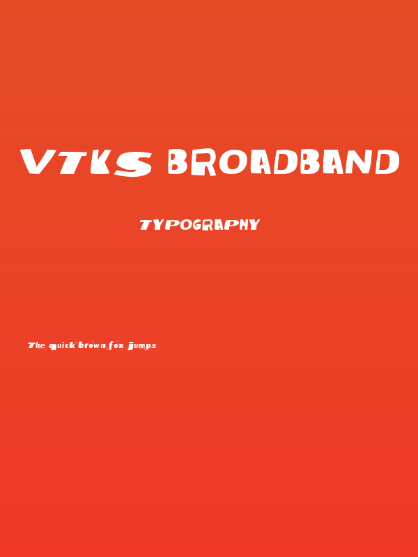 Vtks Broadband Poster