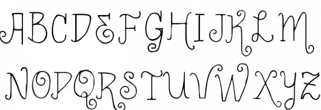 Vtks Cafezito Font Litere mari