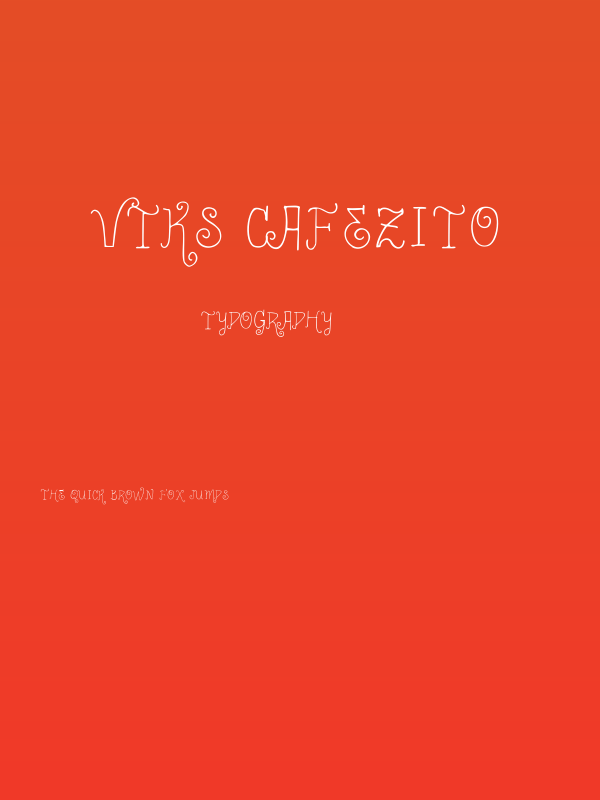 Vtks Cafezito Poster