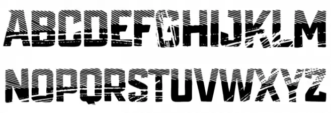 Vtks Caminhos Schriftart Groß