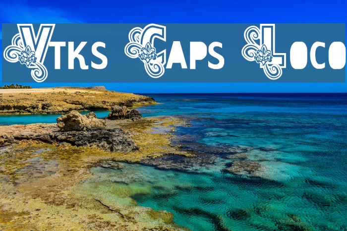 Vtks Caps Loco Font examples