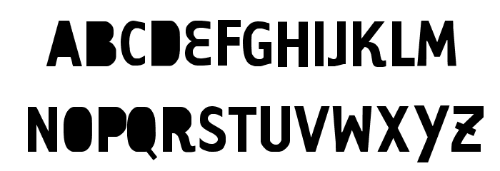 Vtks Caps Loco Font LOWERCASE