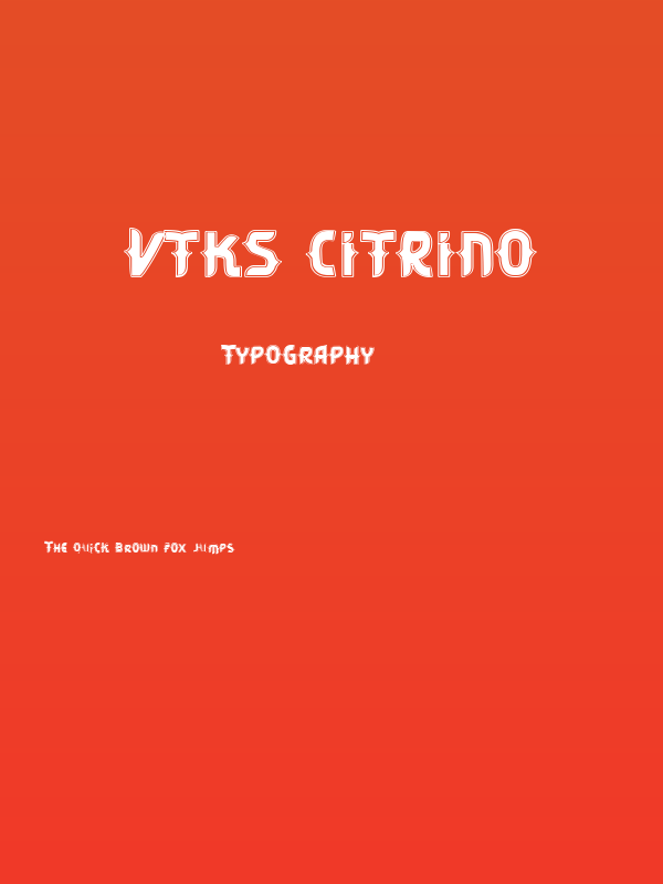 Vtks Citrino Poster