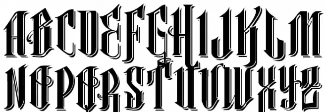 Vtks Classical Hit Schriftart Groß