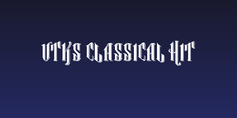 Vtks Classical Hit Social Header