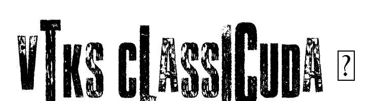 Vtks Classicuda 3  Free Fonts Download