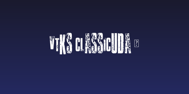 Vtks Classicuda 3 Social Header