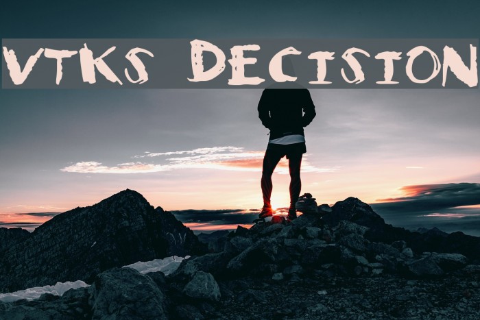 Vtks Decision Font examples