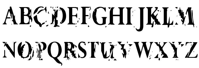 Vtks Demolition Font OTHER CHARS