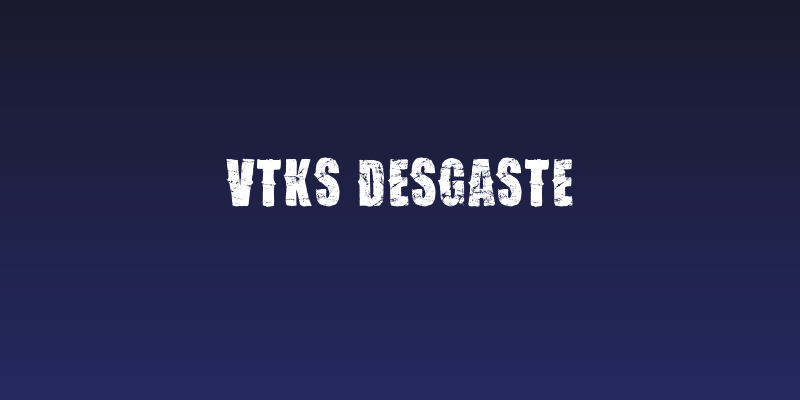 Vtks Desgaste Social Header