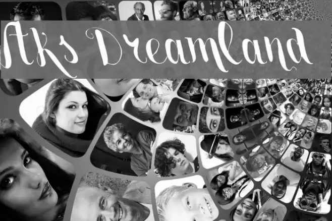 Vtks Dreamland555 Font examples