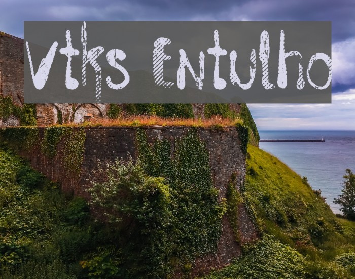 Vtks Entulho Font examples